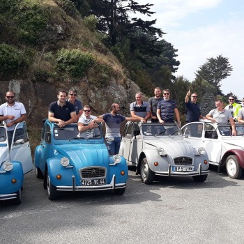 Rallye 2 CV en Bretagne